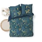 Housse de couette imprimée 240x220 cm + 2 taies 100% coton Graminella