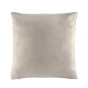 Taie d'oreiller forme sac 63 x 63 cm microfibre unie oscar Naturel