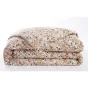 Housse de couette 1 pers 140 x 200 cm double gaze de coton capucine pampa