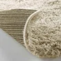 Tapis rectangle 60 x 110 cm shaggy uni Tango Taupe