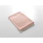 Tapis de bain 50 x 70 cm éponge unie garance rose poudré Rose