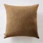 Coussin Déhoussable 60 x 60 cm - 100% coton Sixtine Camel