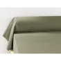 Taie de traversin flanelle 85 x 185 cm candice romarin Kaki