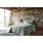 Housse de couette 260 x 240 cm lin lavé Soline Eucalyptus