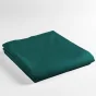 Drap plat 1 pers. 180 x 290 cm coton 57 fils Lina Emeraude