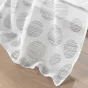 Panneau a oeillets 137 x 280 cm voile sable imprime lunile Gris
