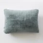 coussin déhoussable 40 x 60 cm polyester sven bleu arctique