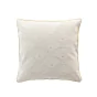 Coussin dehous compr passepoil 45 x 45 cm polycoton imprime metallise lorina Sans