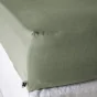 Drap-housse 160 x 200 cm en Lyocell - bonnet 35 cm Lysandre Thym