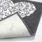 Tapis rectangle 50 x 80 cm imprime mathilda Sans