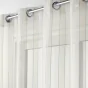 Panneau a oeillets 140 x 240 cm tisse naturel charlize Sans