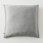Taie d’oreiller 63 x 63 cm en Lyocell - Modèle Lysandre Gris