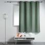 Lot de 2 rideaux spécial petites fenêtres 140 x 180 cm Essentiel Kaki