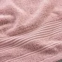 Serviette de toilette 50 x 90 cm eponge unie tendresse Bois De Rose