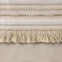 Lot de 2 Rideaux  tamisant en coton 140 x 240 cm Atlas naturel