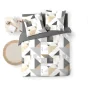 Parure 3 p. 240 x 220 cm microfibre imprimee Trigone