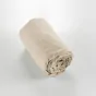 Pack Housse de couette 260X240 cm chaude en flanelle + drap housse 160X200 Candice Beige