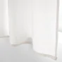Rideau à œillets 140 x 180 cm - Modèle Iliade avec pompons