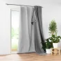 Rideau occultant/thermique/phonique doublure amovible 130 x 230 cm Coverline Gris