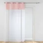 Voilage grande hauteur a oeillets 140 x 280 cm Velours phosphorescent Moonlight Rose