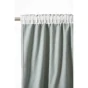 Rideau Occultant Galon Fronceur 140 x 260 cm  Blackout & Polaire Bjorn Eucalyptus
