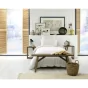 Housse de couette chaude en flanelle 140 x 200 cm Candice Blanc