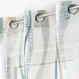 Panneau a oeillets 140 x 240 cm voile sable imprime lisana Sans