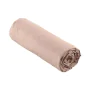 Pack drap housse king size 180 x 200 cm + 2 taies en percale 78 fils Nude