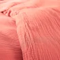 Housse de Couette 140 x 200 cm en Gaze de Coton Avy Rose blush
