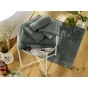 Serviette 70 x 130 cm garance romarin Vert