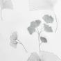 Lot de 2 Rideaux a oeillets 140 x 260 cm polyester métallisé Bloomy Blanc/Argent