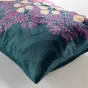 Coussin dehoussable compresse 30 x 50 cm velours imprime winteria des. place Sans