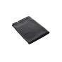 Tapis de bain 50 x 70 cm coton 600 gr Garance Anthracite