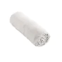 Drap Housse Double Gaze de Coton Blanc – 200 x 200 cm – Bonnet 30 cm