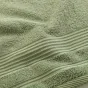 Serviette de toilette 50 x 90 cm eponge unie tendresse Fougere