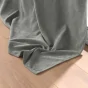 Lot de 2 Rideau tamisant 135 x 260 cm velours uni Novana Anthracite