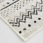 Tapis rectangle 68 x 110 cm viscose tissee tallulah Naturel