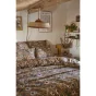Housse de couette 200 x 200 cm double gaze de coton imprimée Camélia