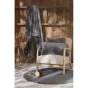  Coussin Déhoussable 45 x 45 cm en Fausse Fourrure – Loup Sven