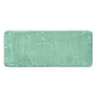 Tapis de bain 50 x 120 cm microfibre unie relief ricochet Tilleul