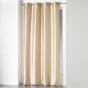 Lot de 2 Rideaux shantung brillant 140 x 240 cm Shana Beige