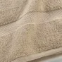 Serviette de toilette 50 x 90 cm éponge 600 gr Elegance Noisette