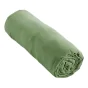 Pack Housse de couette 140 x 200 cm Gaze de coton + drap housse 90x190 Olive