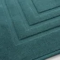 Tapis de bain 50 x 85 cm eponge de coton Tendresse Emeraude