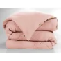 Housse de couette 200 x 200 cm en double gaze de coton – Rose pêche