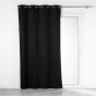 Lot de 2 rideaux isolant phonique thermique occultant 140 x 260 cm Darko Noir