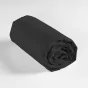 Pack housse de couette 220x240 cm Calidor + drap housse 140x190x30 Noir