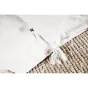Housse de couette 200 x 200 cm en double gaze de coton – Blanc