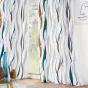 Lot de 2 rideaux a oeillets 140 x 260 cm polyester imprime Lisana