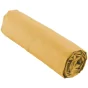 Lot de 2 Drap housse 100% percale ultra doux 160 x 200 cm 78 fils bonnet 30 cm Jaune